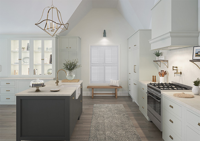 Bromley, Nimbus Grey - Tier on Tier Twist&Fit Plantation Shutter - Image 10